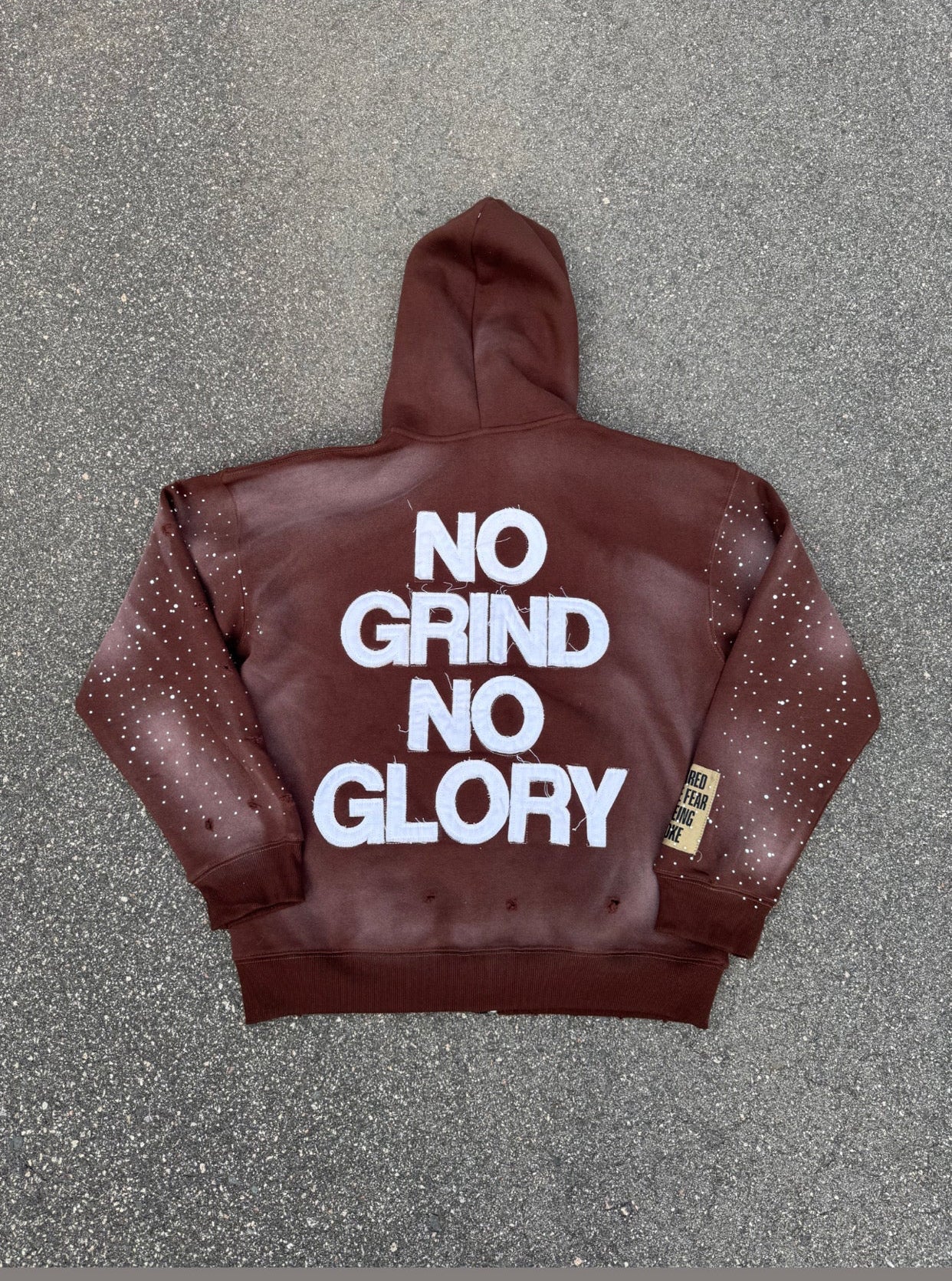 Brown R.O.T.Y hoodie